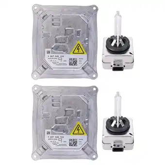 Walmart iSpchen DTS Xenon HID Headlamp Ballast Unit Module w/ Bulb for Cadillac 2006-2011, Replaces 25806714 offer