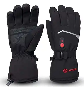 Walmart Outdoor heated Gloves-for Outdoor Hunting Camping Riding Motorcycle(Black) offer