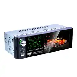 Walmart 1DIN Car 4.1 Touch Screen Blueteeth RMVB MP5 Radio Player AM FM Subwoofer Mic offer