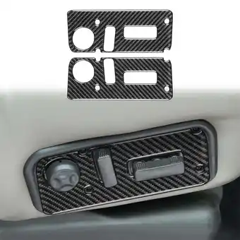 Walmart FYUU Carbon Fiber Interior Seat Control Adjustment Button Cover For Hummer H2 2003-07 offer
