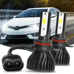 Walmart For Jeep Cherokee 2014-2015 LED Headlight Bulbs 9012 High/Low Beam 2Pcs 6000K Super Bright White offer