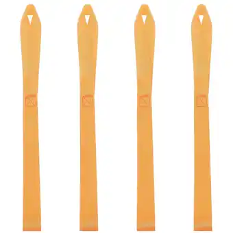Walmart NIAIZEK Buckle Tie Down Straps Nylon 4Pcs 19x1Inch Orange offer