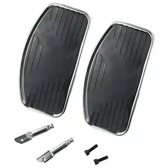 Walmart Motorcycle Front/Rear Foot Rest Floorboards For Honda Shadow For KAWASAKI.Vulcan offer