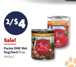 Family Dollar Purina ONE Wet Dog Food offer