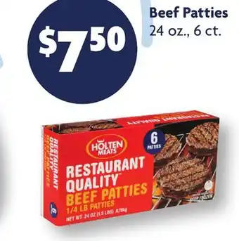 Family Dollar Beef Patties offer