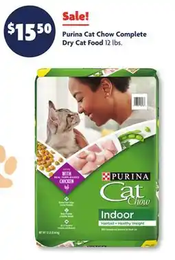Family Dollar Purina Cat Chow Complete Dry Cat Food offer