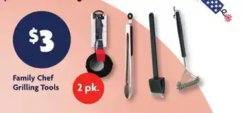 Family Dollar Family Chef Grilling Tools offer