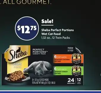 Family Dollar Sheba Perfect Portions Wet Cat Food offer