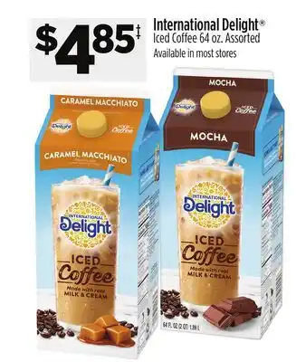 Dollar General International Delight Iced Coffee offer