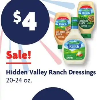 Family Dollar Hidden Valley Ranch Dressings offer