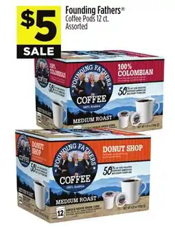 Dollar General Founding Fathers Coffee Pods offer