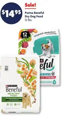 Family Dollar Purina Beneful Dry Dog Food offer