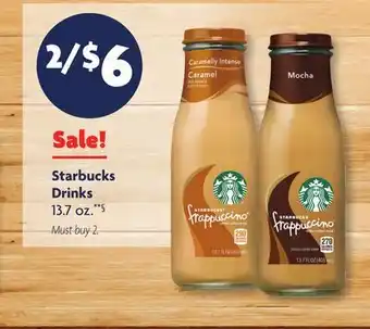 Family Dollar Starbucks Drinks offer