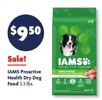 Family Dollar IAMS Proactive Health Dry Dog Food offer