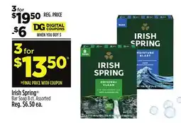 Dollar General Irish Spring Bar Soap offer