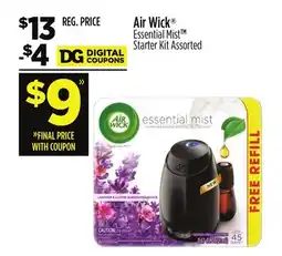 Dollar General Air Wick Essential Mist Starter Kit offer