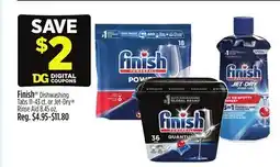 Dollar General Finish or Jet-Dry offer