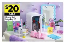 Dollar General Mirrored Mini Fridge offer