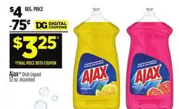 Dollar General Ajax Dish Liquid offer