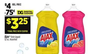 Dollar General Ajax Dish Liquid offer