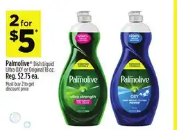 Dollar General Palmolive Dish Liquid Ultra OXY or Original offer
