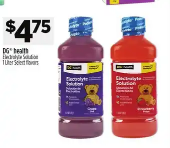 Dollar General DG health Electrolyte Solution offer