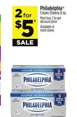 Dollar General Philadelphia Cream Cheese offer