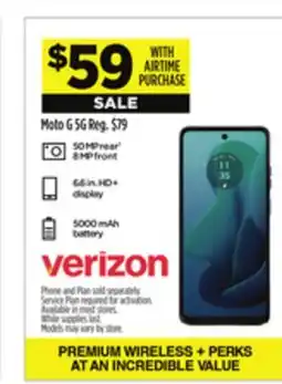 Dollar General Verizon Moto G 5G offer