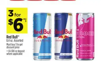 Dollar General Red Bull offer