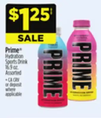 Dollar General Prime Hydration Sports Drink offer