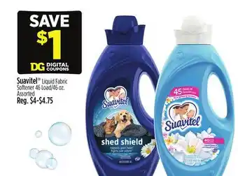 Dollar General Suavitel Liquid Fabric Softener 46 Load/46 offer