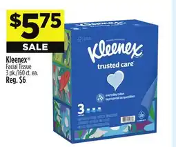 Dollar General Kleenex Facial Tissue offer