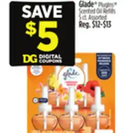 Dollar General Glade PlugIns Scented Oil Refills offer