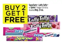 Dollar General SweeTarts, Laffy Taffy or Spree Singles offer