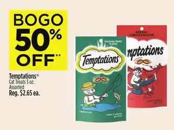 Dollar General Temptations Cat Treats offer