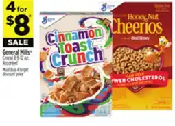 Dollar General General Mills Cereal offer