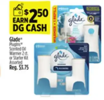 Dollar General Glade PlugIns Scented Oil Warmer 2 ct. or Starter Kit offer