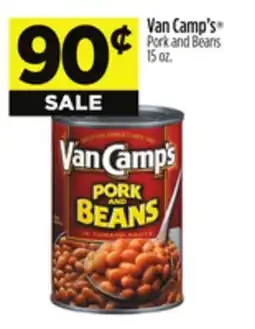 Dollar General Van Camp's Pork and Beans offer