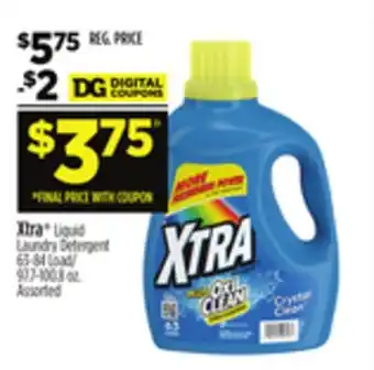 Dollar General Xtra Liquid Laundry Detergent offer