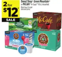 Dollar General Donut Shop , Green Mountain or McCafé K-Cups offer
