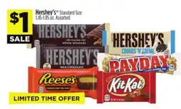 Dollar General Hershey's Standard Size offer