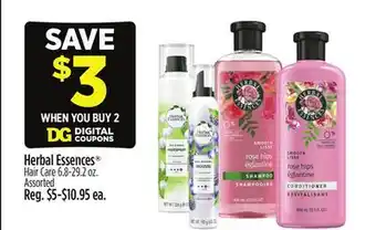 Dollar General Herbal Essences Hair Care offer