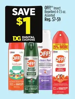 Dollar General OFF! Insect Repellent offer