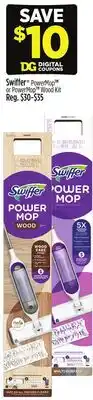 Dollar General Swiffer PowerMop or PowerMop Wood Kit offer