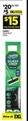 Dollar General Swiffer Sweep+Mop Deluxe offer