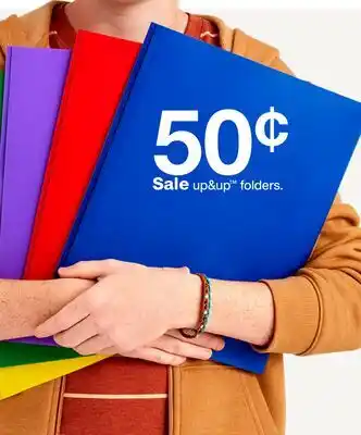 Target up & up folders offer