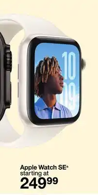 Target Apple Watch SE offer