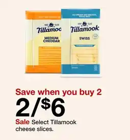 Target Tillamook cheese slices offer