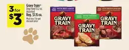 Dollar General Gravy Train Dog Food offer