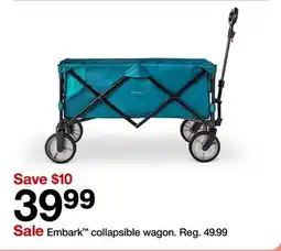 Target Embark collapsible wagon offer